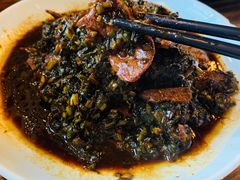 咸菜炒猪肝-双塔老饭店