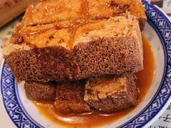 招牌蒜香炸豆腐-捷信牛奶甜品世家(学府店)