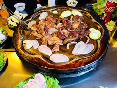 -老姐石板烧烤+铜炭火锅(总店)