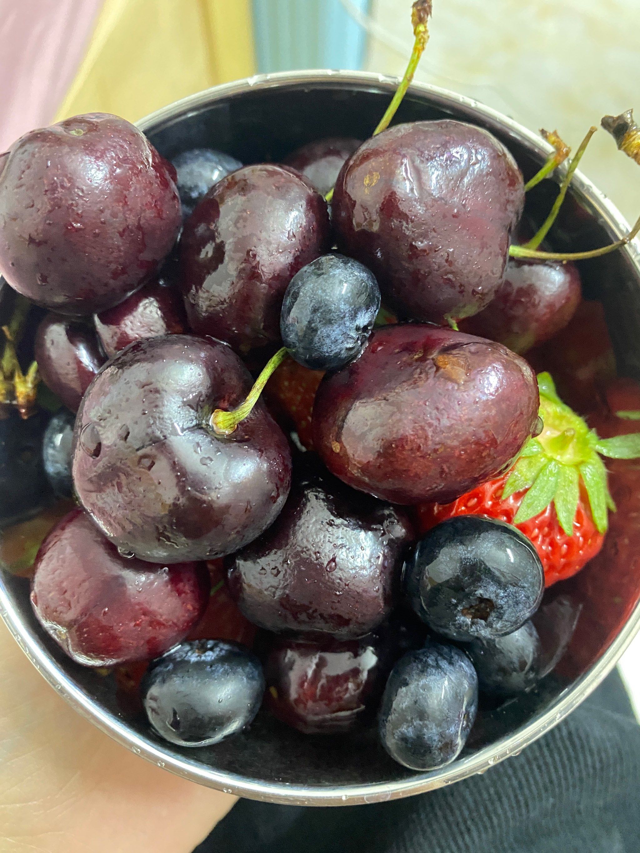 天天领红包百果园的水果真不错,很甜,甜