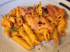 奶油烟熏三文鱼斜管面-PIZZA BIANCA(万象城店)