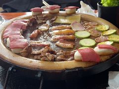 -老姐石板烧烤+铜炭火锅(总店)