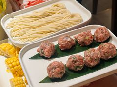 手打羊肉丸子-涮福記·现切牛羊肉火锅(世纪汇店)
