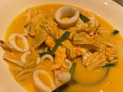 叽咕家烧鲜腐竹-梦都海鲜酒家(万达广场江桥店)