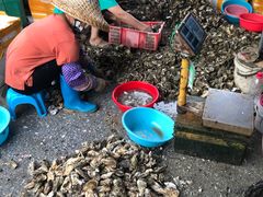 -霞涌市场海鲜摆卖区