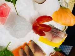 三文鱼刺身-食嗨汇海鲜烤肉自助餐厅(印象济南店)