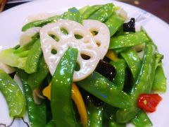 清炒荷兰豆-伊隆斋(什刹海店)