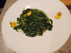 葱油鸡毛菜-106餐厅(山水文园店)