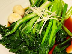 油淋脆菜心-绿茶餐厅(乐峰广场店)