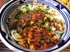 大块牛肉面（加油泼多1元）-面尚香关中面馆(西荷店)