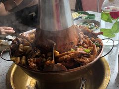 -老佛爷铜炉蛙锅(挂绿店)