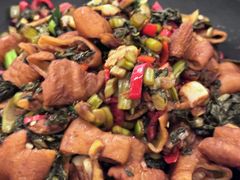 自制酸菜炒肥肠-玉林烤鸭店(定福庄店)