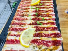 柠檬香草黑椒牛五花-小米烤肉·和牛原切-创意韩料(东关店)