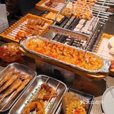 吃四川烧烤，必选原始叔叔•四川烧烤！🍢🍢