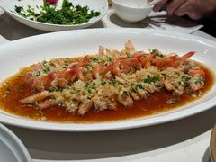 蒜蓉开片虾-阿明小菜·海鲜·上海菜(梅陇店)