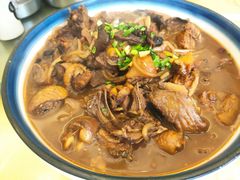 小鸡儿炖蘑菇粉-东北王食府(科大店)