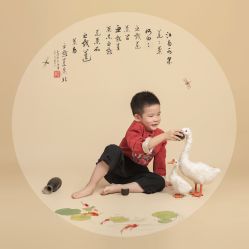 点击看大图 -童趣自然光儿童摄影工作室