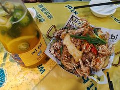 椒盐有膏濑尿虾-桥东喜碧海鲜街(水东街店)