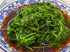 蚌肉金花菜-蟹天蟹地农家菜·阳澄湖大闸蟹(浅水湾店)