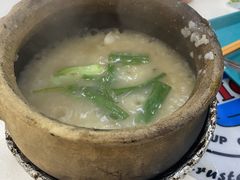 -长城砂煲田鸡粥