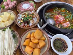 酸汤汤底-笔记安顺夺夺粉火锅