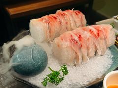 无骨脆肉鲩鱼片-得意咚瓜·顺德鱼生·冬瓜火锅(深圳首店)