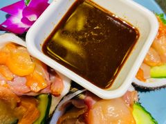 生吃赤贝-马路边上·小海鲜烧烤(八一路店)