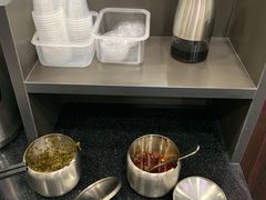 自助调料区-康师傅私房牛肉面(北京南站店)