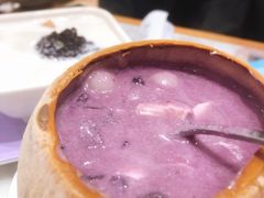 椰皇紫薯小圆子炖蛋白-满记甜品(湖滨店)