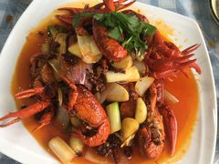 秘制油爆虾-辣螃铠盆盆蟹大排档(总店)