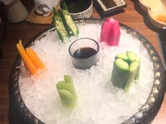 有机蔬菜刺身-牛道·和牛九食(市府恒隆广场店)