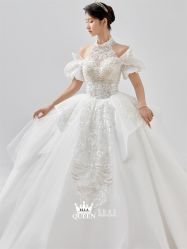 点击看大图 -艾拉·女王婚纱礼服馆