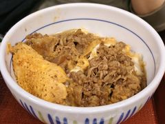 牛肉滑蛋盖饭-なか卯(京都八条口店)