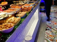 自助取餐区-海吃海喝海鲜烤肉餐厅