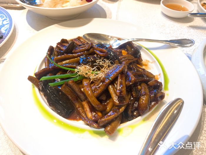 上海和平饭店龙凤厅 Dragon Phoenix本帮鳝丝图片