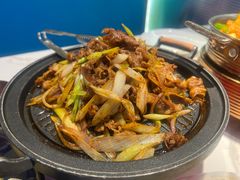 阿里疆炒烤牛肉-阿里疆Alijiang·丝路美食·异域风情·清真(长楹天街店)