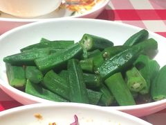 白灼秋葵-西贝(宝乐汇店)