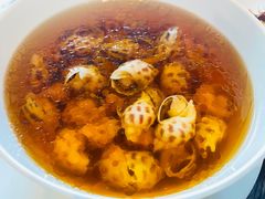 古越陈酿煮花螺-杭州西子湖四季酒店·金沙厅