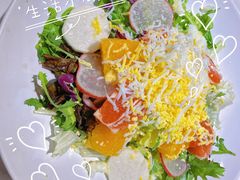 甜橙.山药柚子酱沙拉-米斯特比萨(罗斯福店)