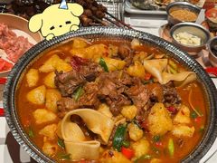 -百彦蒙古包·碳烤羊排·手抓羊肉(万江首店)