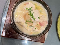 虾干手工石磨豆腐-狮王府淮扬菜(新街口友谊店)