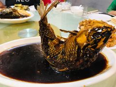 罾蹦鲤鱼-奥华餐厅·老张记(台基厂店)