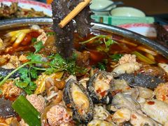 -牟记江湖重庆地标特色菜鱼蛋海鲜无刺鲫鱼(巴南区黑金冠十多年好店)