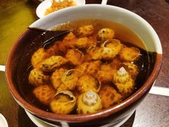 古越陈酿煮花螺-杭州西子湖四季酒店·金沙厅