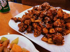 黑椒蒜子牛肉粒-桃子餐厅·天津菜(红星路直营店)