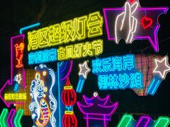 -欢乐海岸椰林沙滩-2025湾区超级灯会