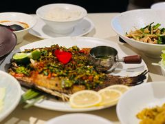 柠檬香烤罗非鱼-雲說·花(西宸天街店)