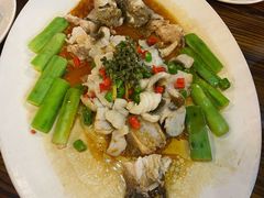 青花椒蒸笋壳鱼-猪肉婆私房菜(容桂总店)
