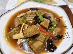 养生黑豆腐煲-呼吸森林·生态农庄农家乐私房菜