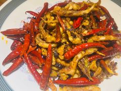 爆炒八爪鱼-吕氏疙瘩汤·私家菜馆(慈云寺店)